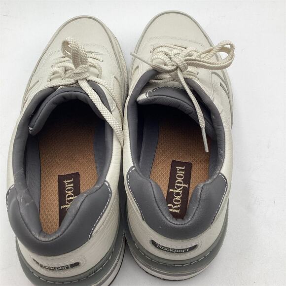 Rockport ProWalker 9000 Men's White Leather Sneakers Size 13 - Picture 5 of 10